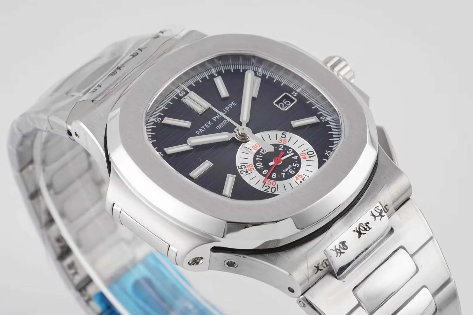 Nautilus 5980/1A-014 esfera negra en acero - Imagen 5