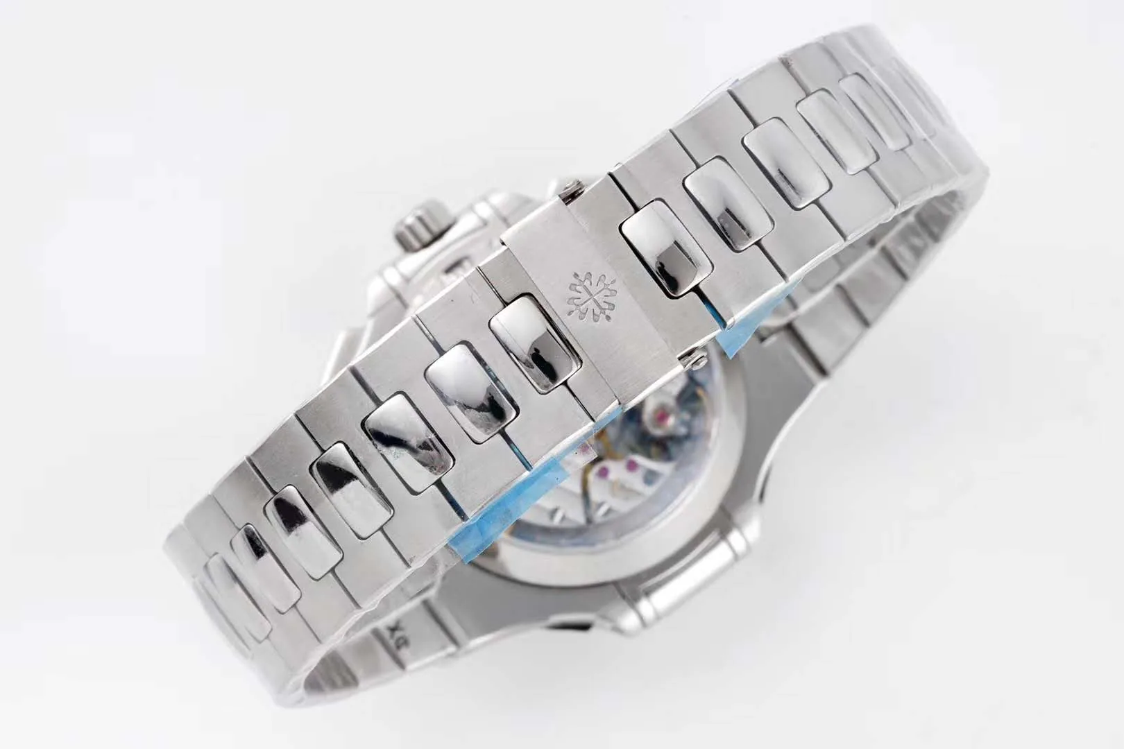 Nautilus 5980/1A-001 esfera azul en acero - Imagen 7