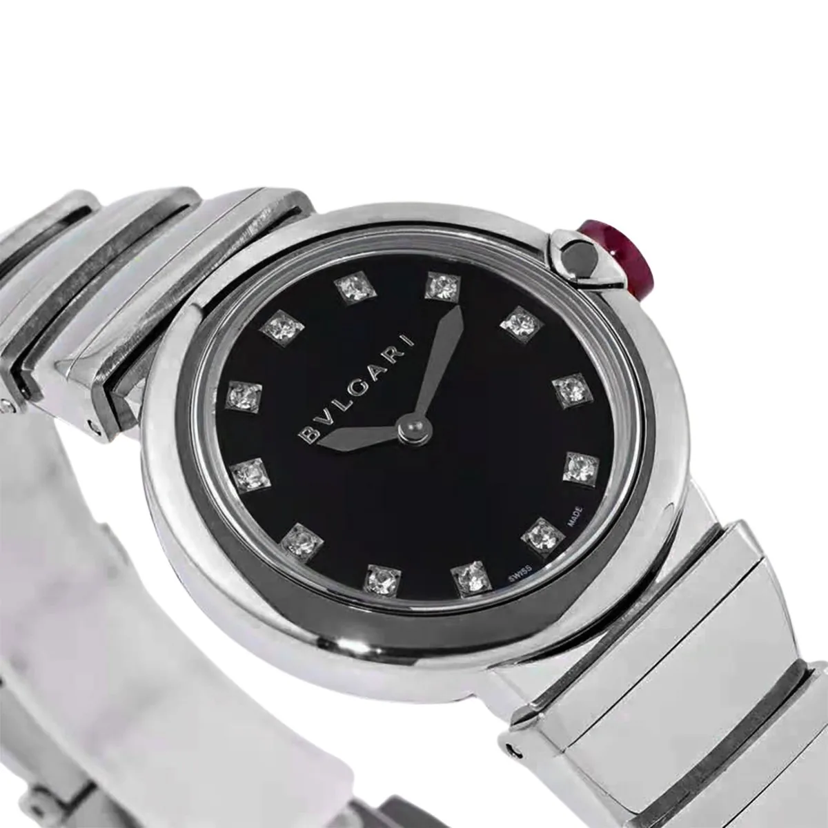 Lvcea cadran noir en acier – Image 3