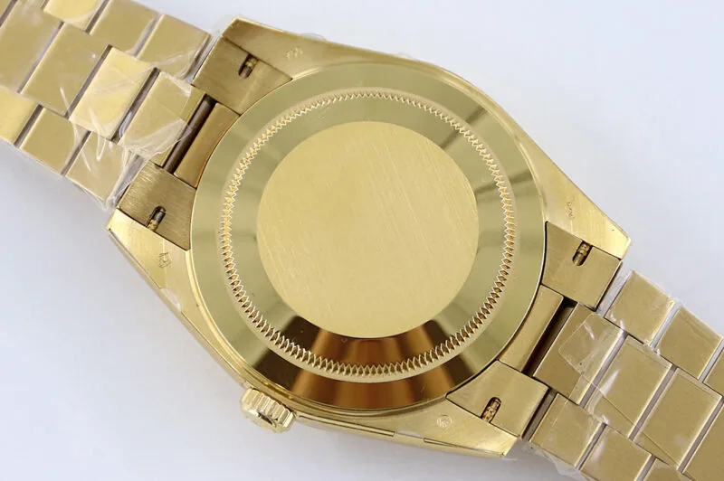 Day-Date 40 228238 Clean Factory quadrante champagne in oro giallo - immagine 8