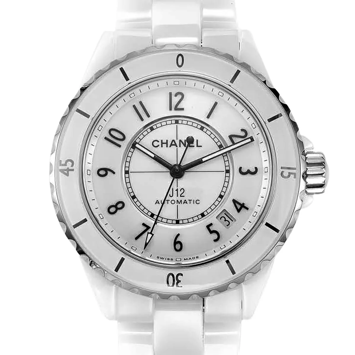 J12 céramique blanche et acier Réf: H5700