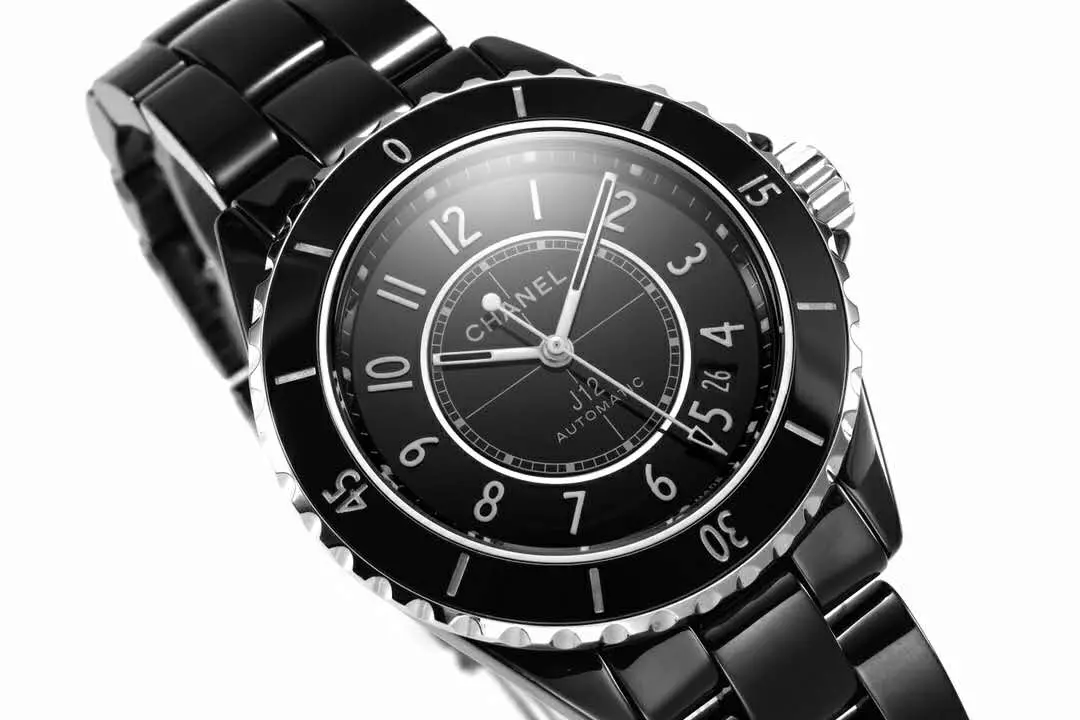 J12 ceramica nera e acciaio Ref: H5702 - immagine 2