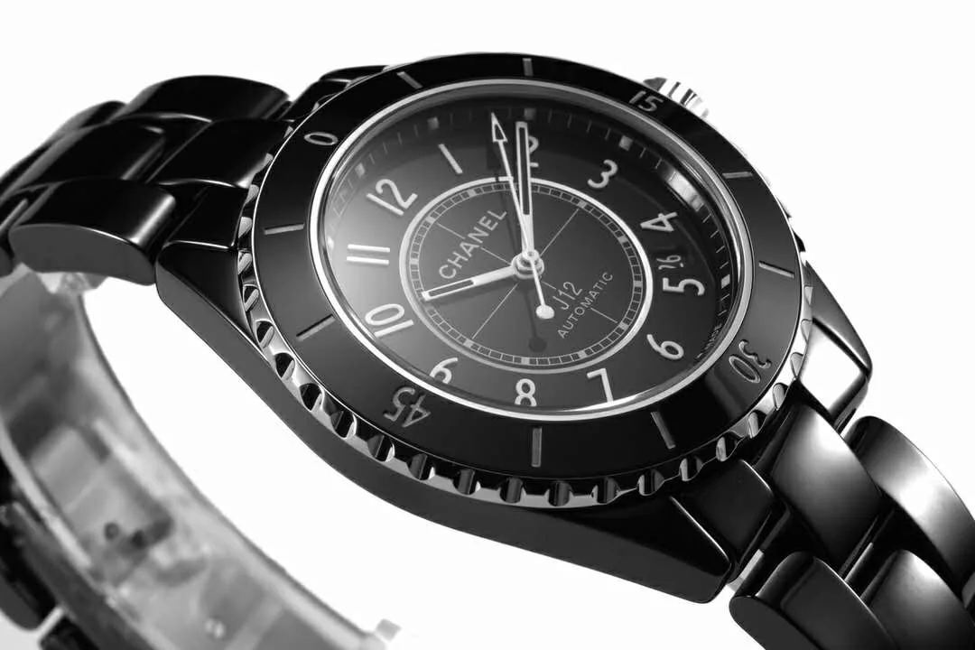 J12 ceramica nera e acciaio Ref: H5702 - immagine 3