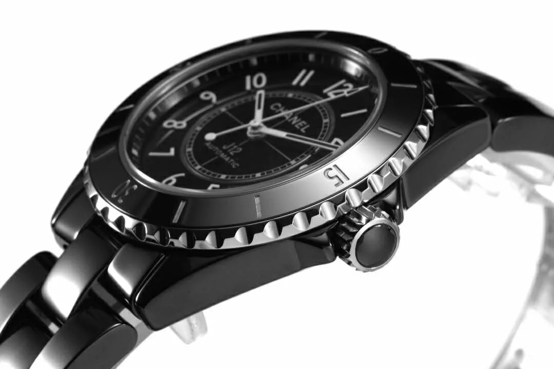 J12 ceramica nera e acciaio Ref: H5702 - immagine 5
