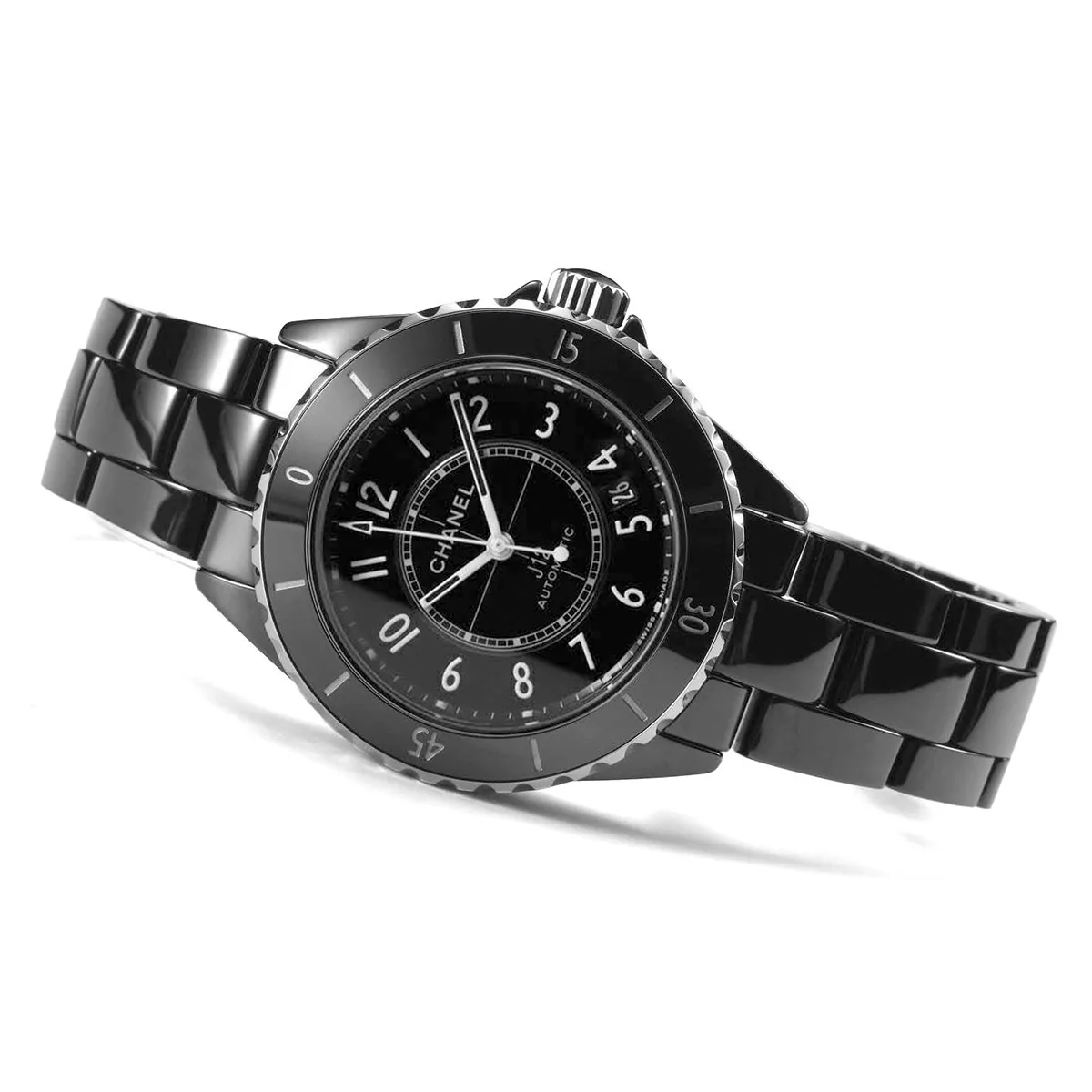 J12 ceramica nera e acciaio Ref: H5702 - immagine 6