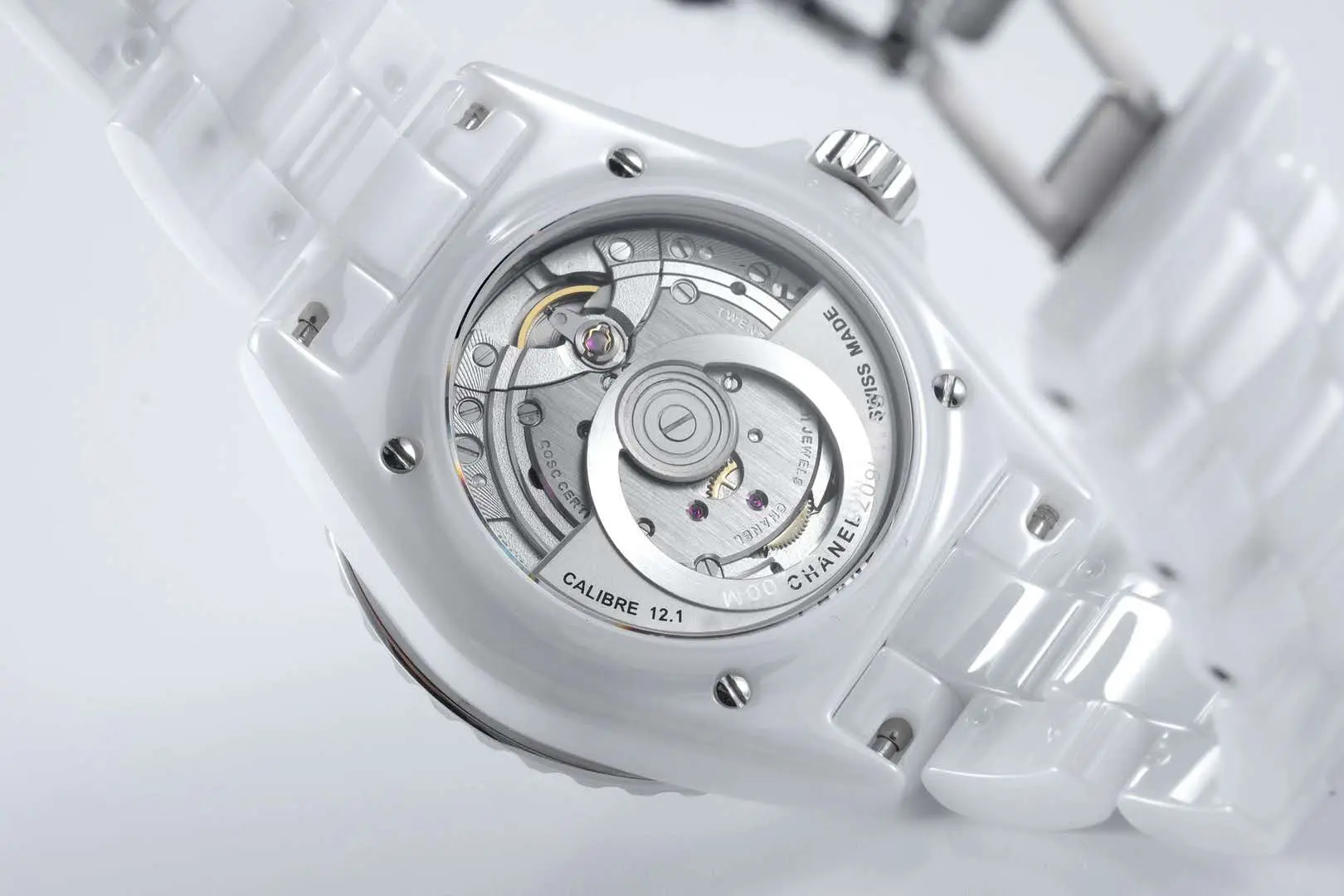 J12 céramique blanche et acier Réf: H5700 – Image 4