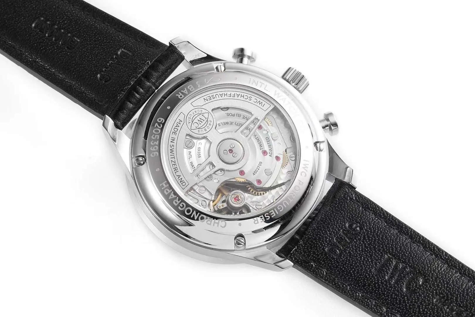 Portugieser Chronograph IW371605 cadran blanc en acier – Image 7