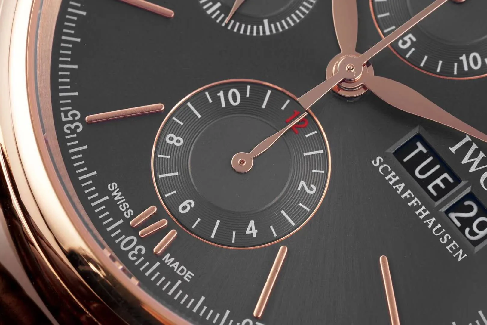 Portofino Chronograph IW391021 quadrante grigio in oro rosa - immagine 6