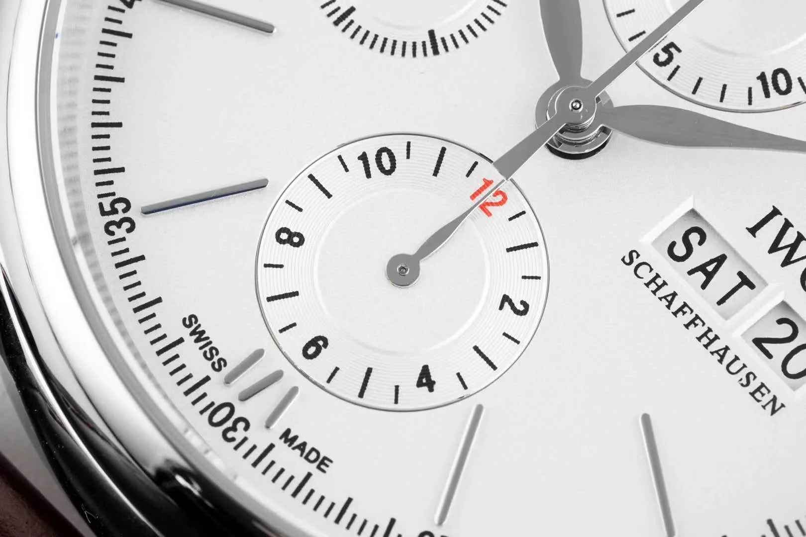 Portofino Chronograph IW391027 Edition “150 Years” quadrante bianco in acciaio - immagine 3