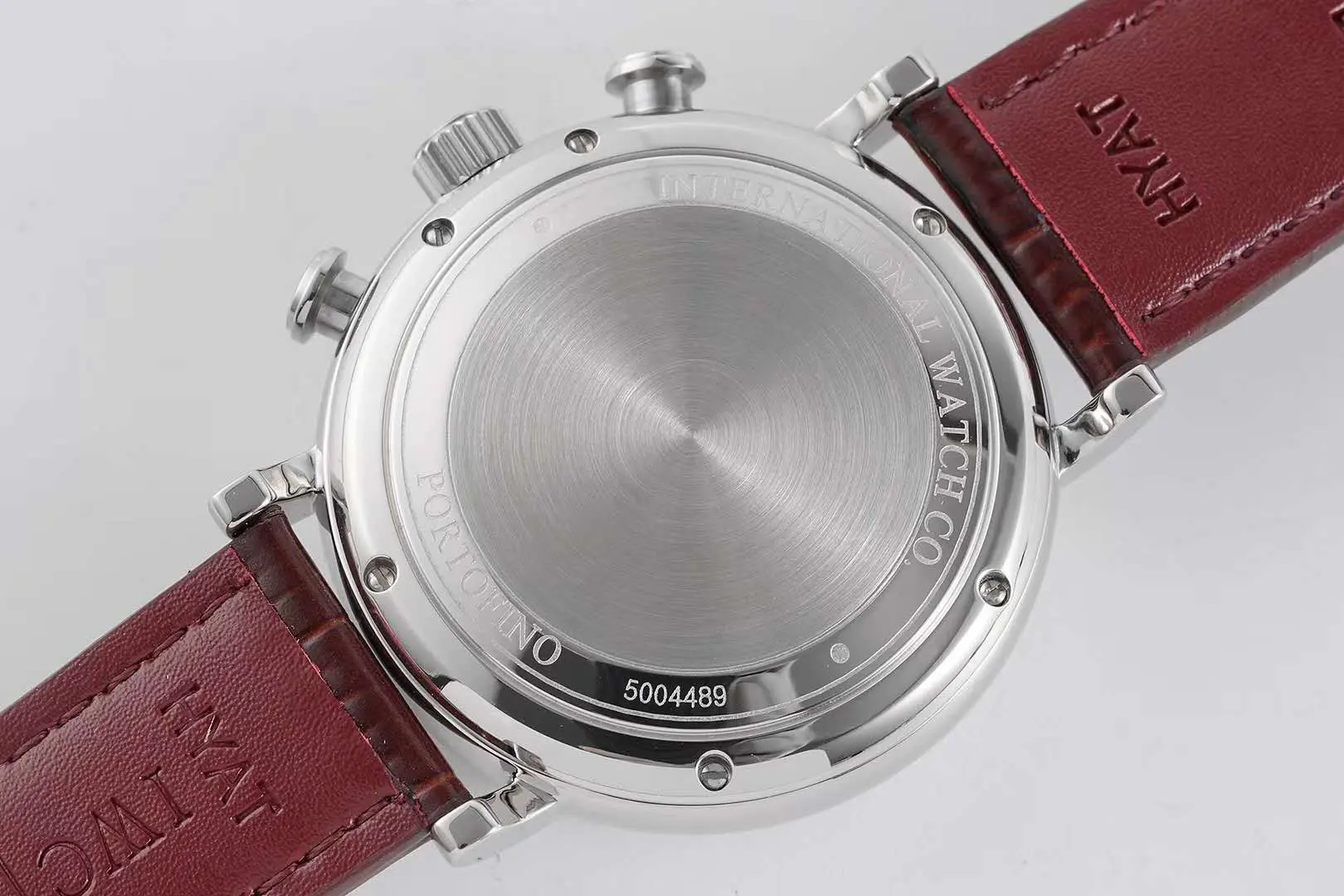 Portofino Chronograph IW391027 Edition “150 Years” quadrante bianco in acciaio - immagine 6