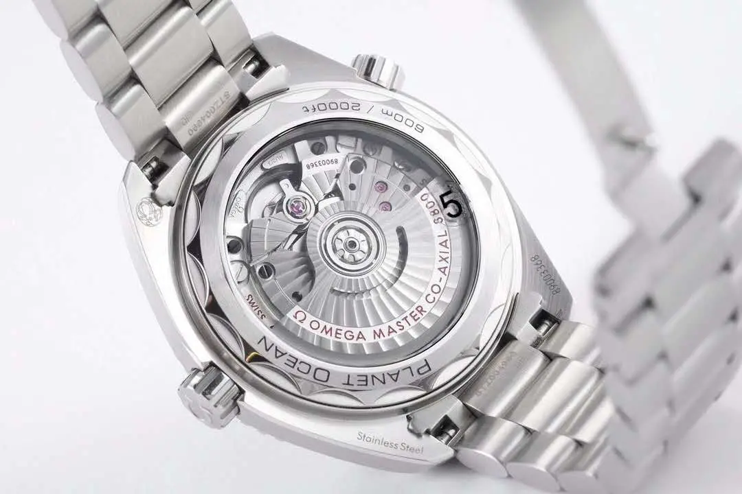 Seamaster Planet Ocean 600M Co-Axial Master Chronometer esfera negra 39.5mm con brazalete - Imagen 9