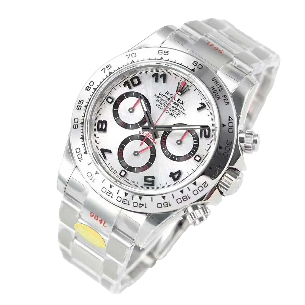 Daytona 116509 quadrante argento in oro bianco - immagine 2