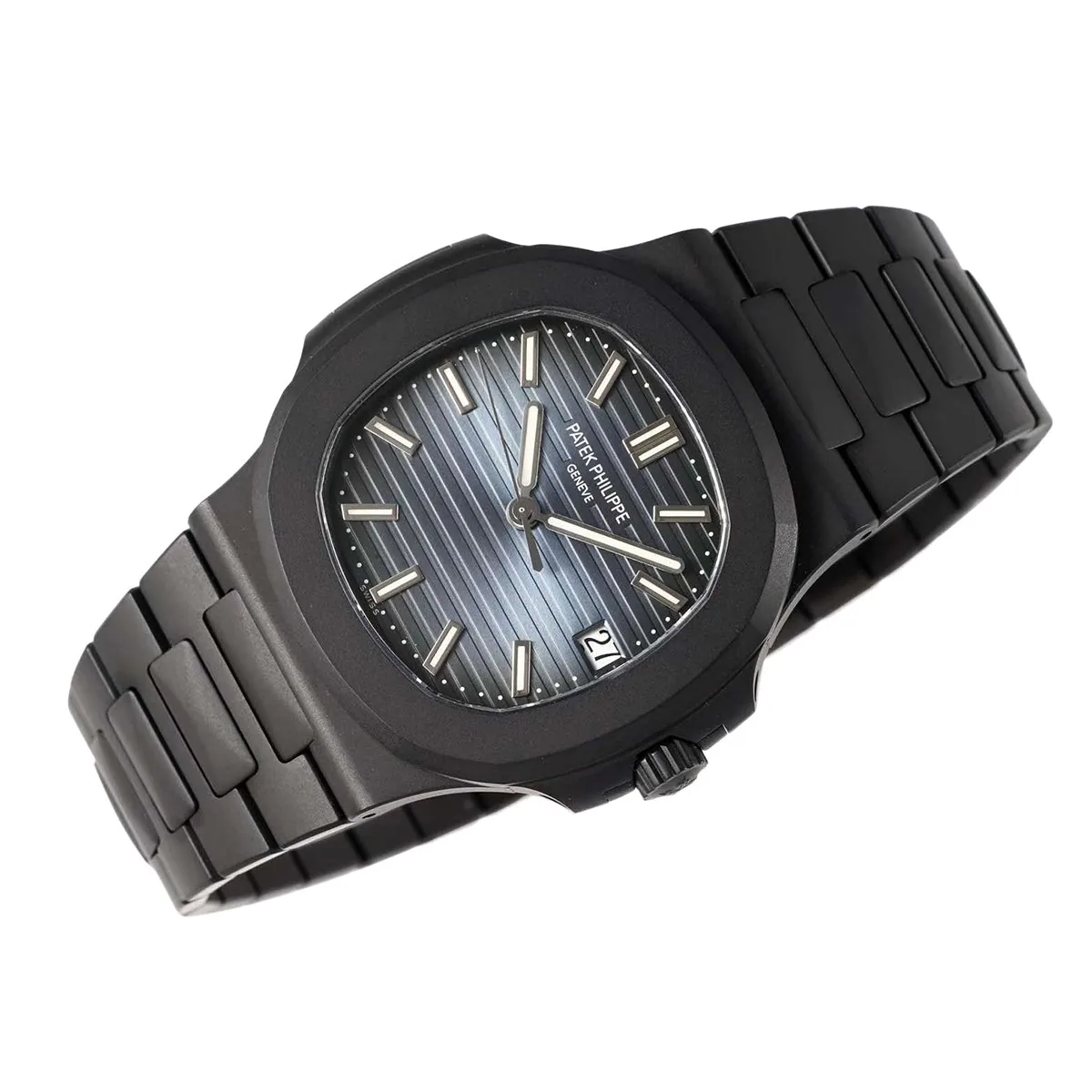 Nautilus Jumbo 5711 ‘Black Venom Limited Edition’ cadran bleu – Image 2
