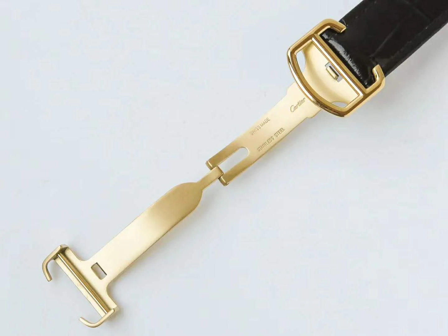 Ballon Bleu de Cartier 42mm esfera pavé de diamantes en oro amarillo - Imagen 4