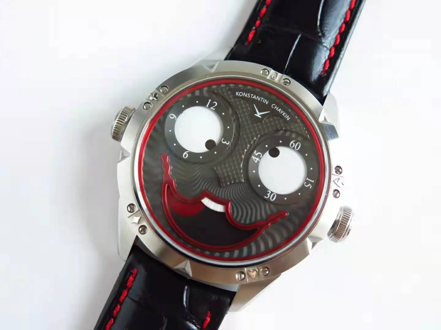Wristmons Clown quadrante nero - immagine 4