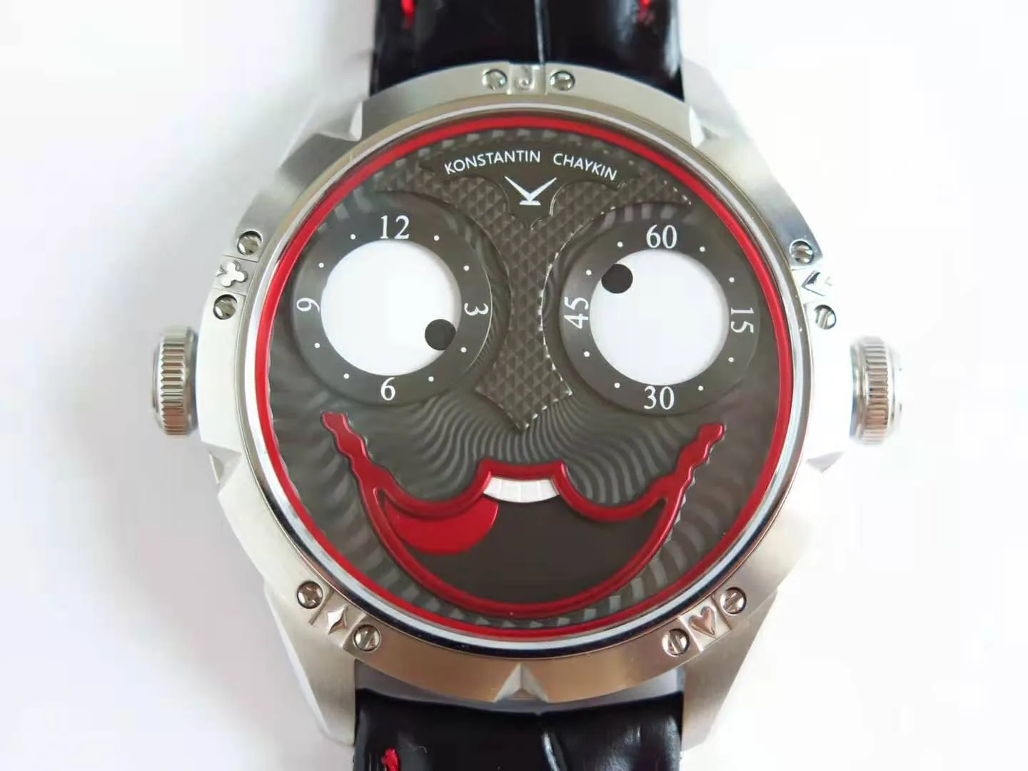 Wristmons Clown quadrante nero - immagine 3