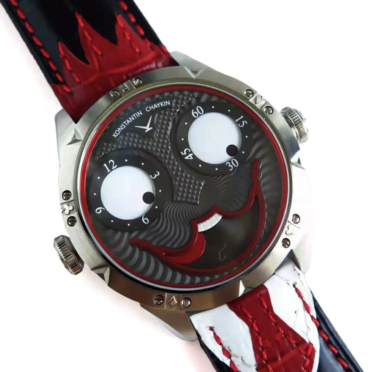 Wristmons Crown nero con cravatta - immagine 3