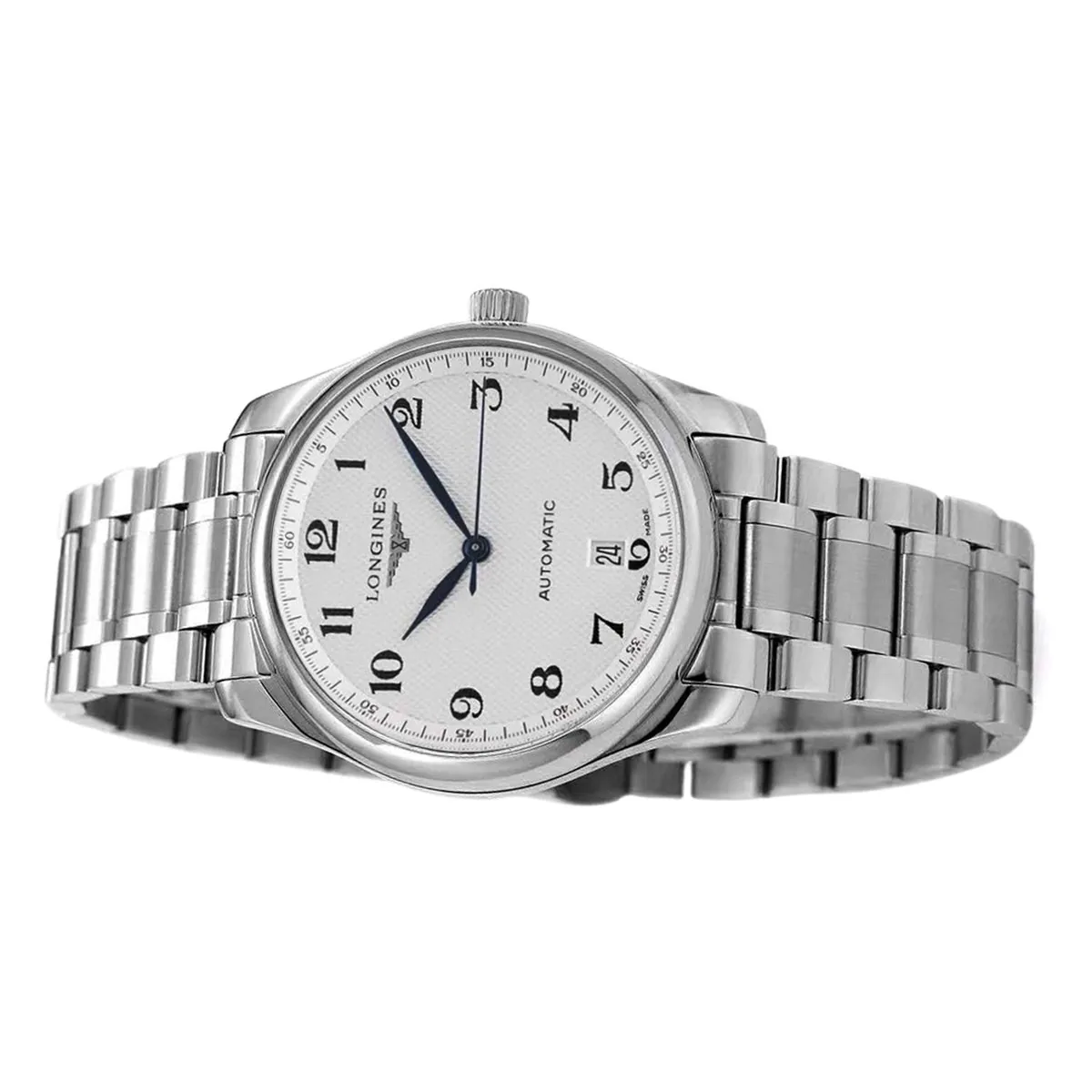 Master Collection cadran blanc sur bracelet – Image 2