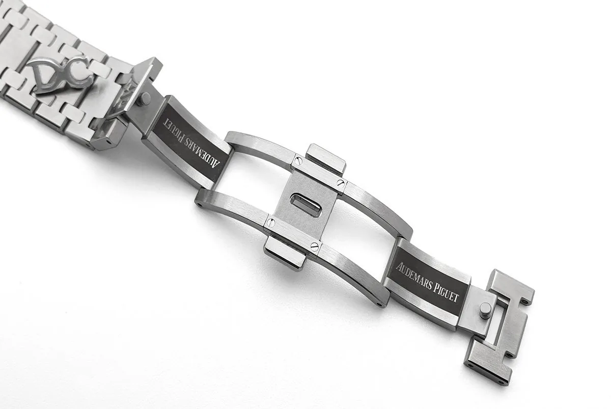 Royal Oak 15202 39mm quadrante blu - immagine 6