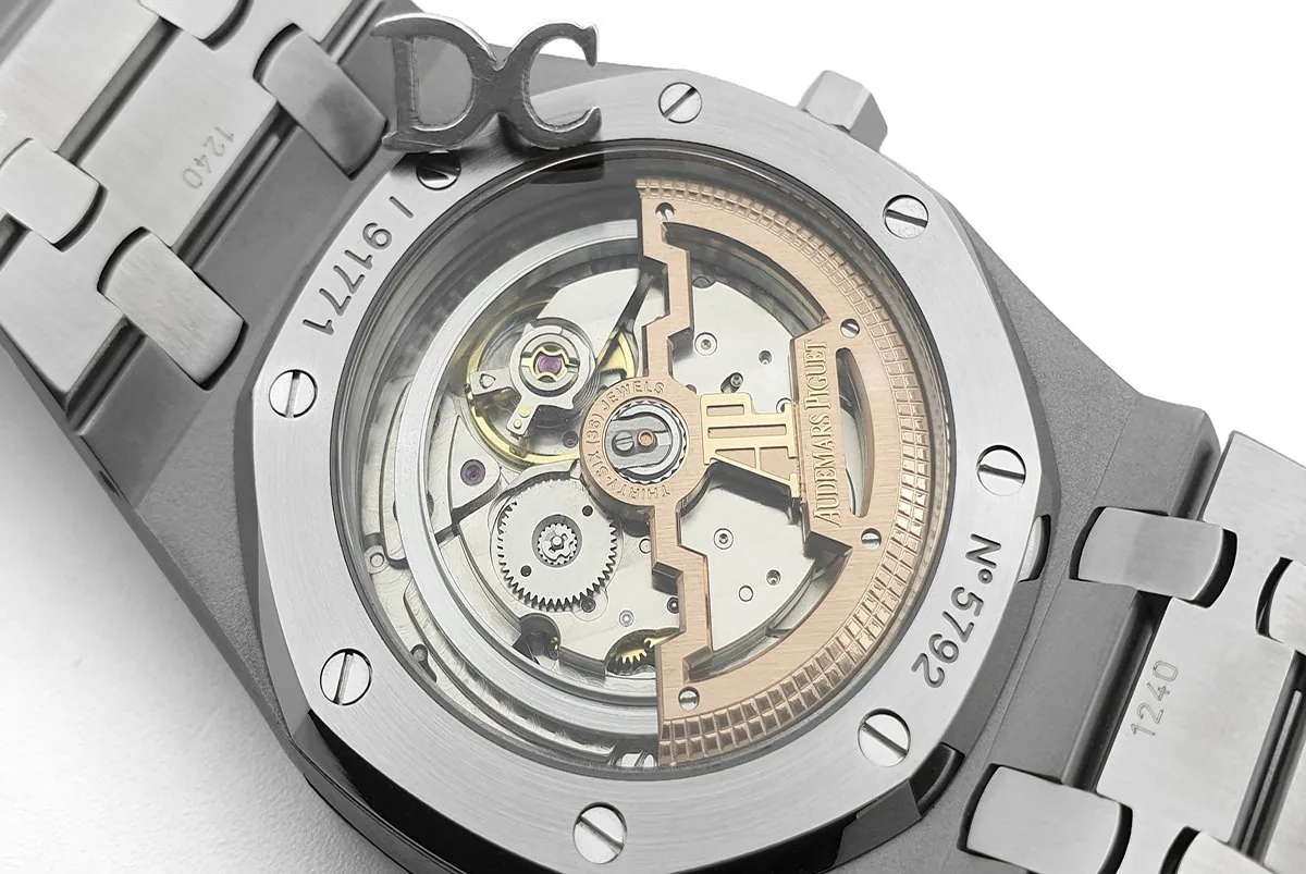 Royal Oak 15202 39mm quadrante blu - immagine 8