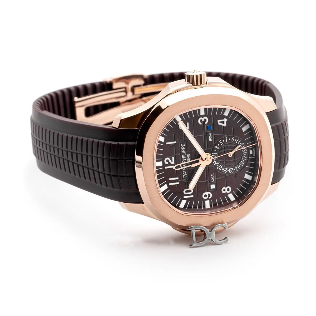Aquanaut Time Travel 5164A cadran marron en or rose – Image 2