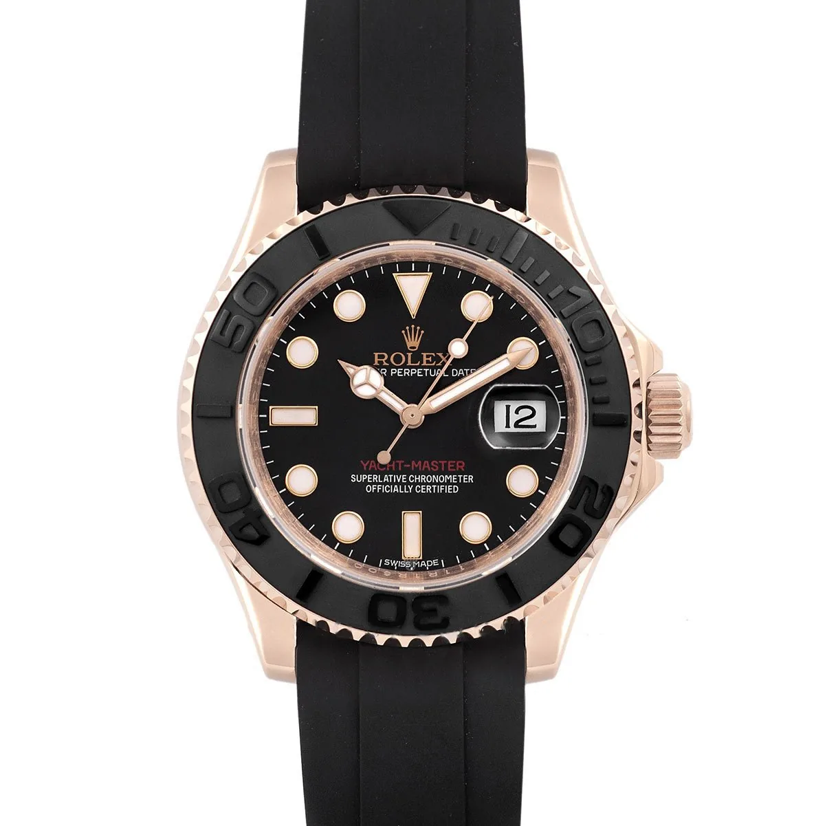 Yacht-Master 116655 oro Everose (Baselworld 2015) con correa Oysterflex