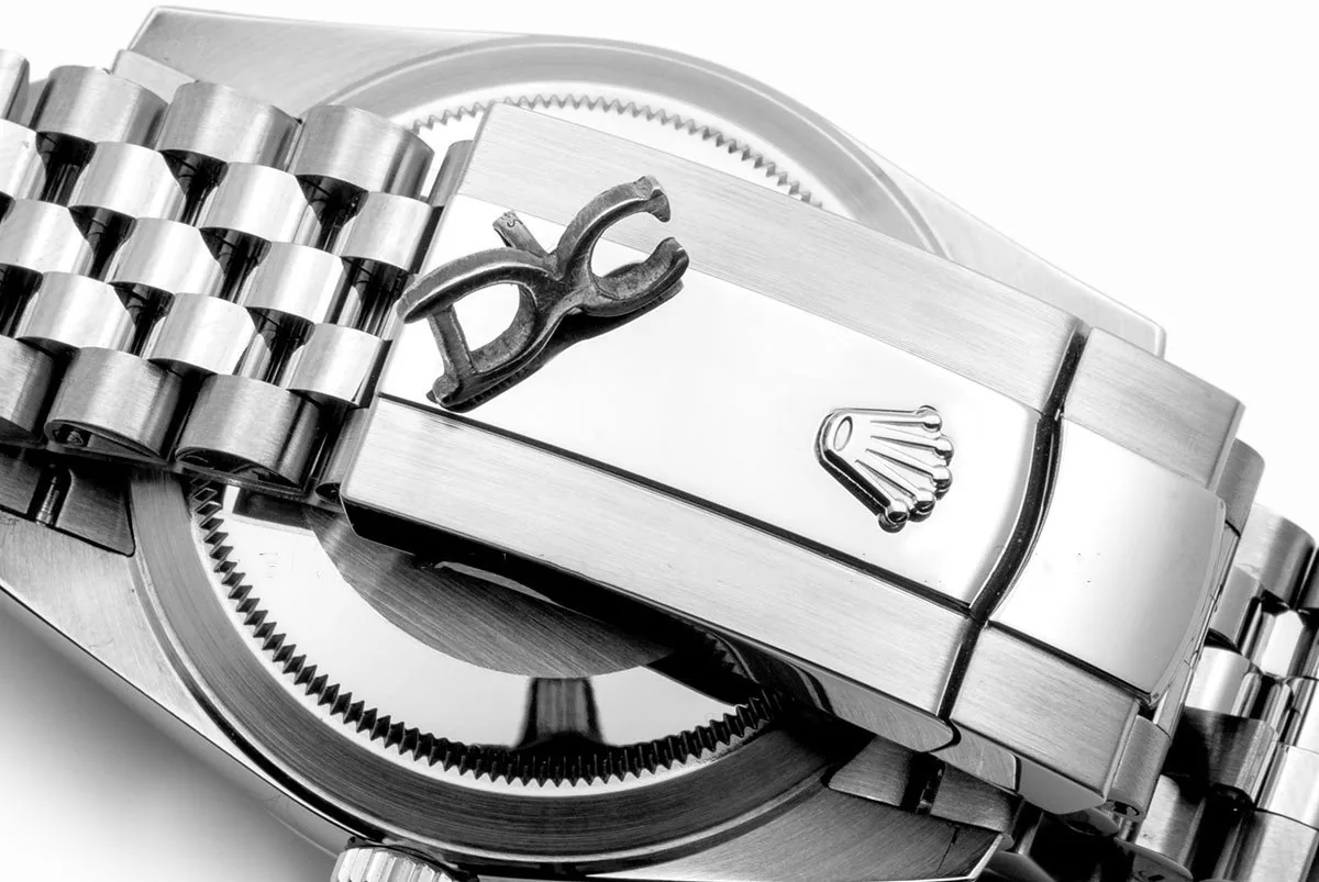 Datejust 36 116234 schwarzes Zifferblatt mit Strichindizes – Bild 7