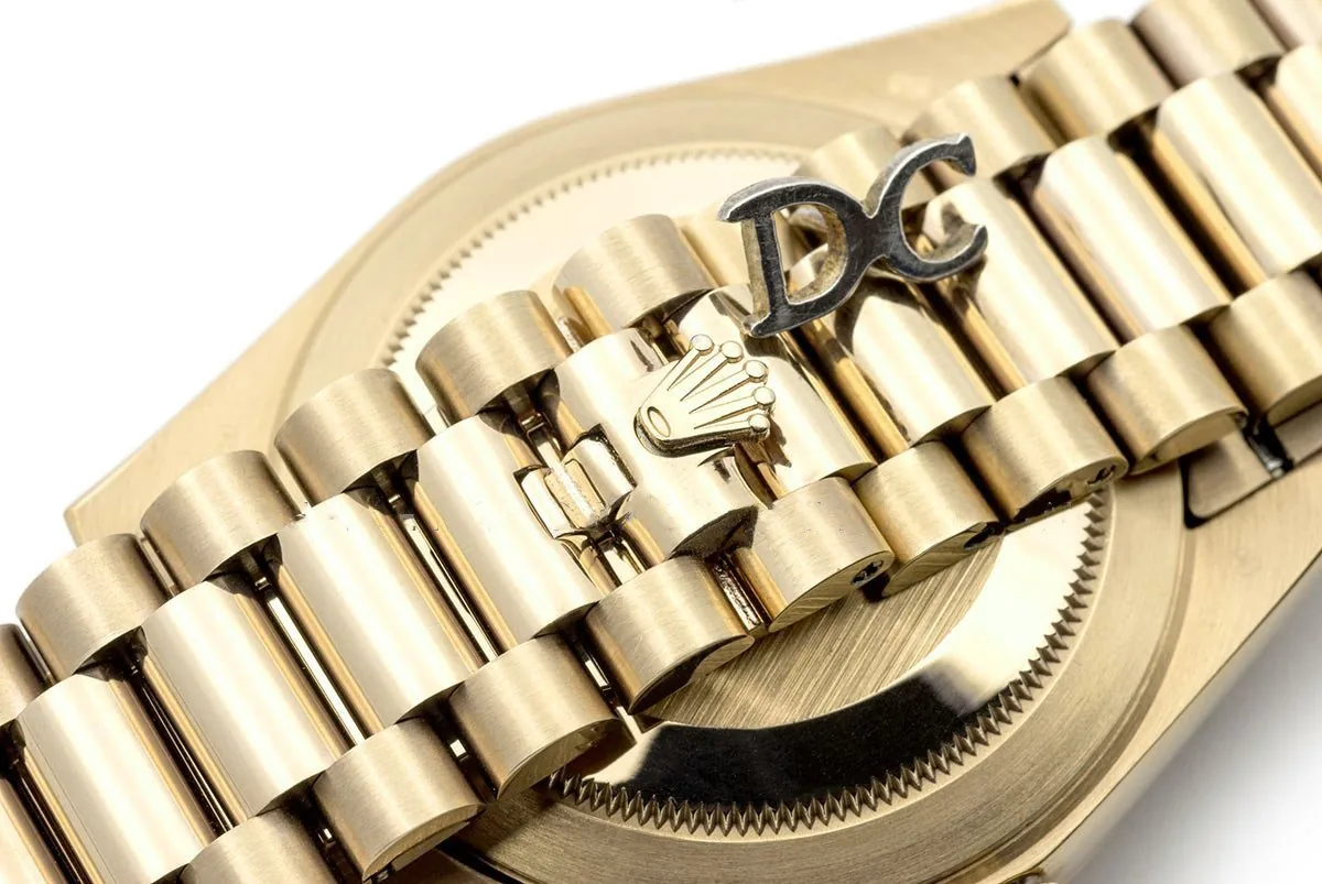 Day-Date 40 228238 esfera blanca en oro amarillo - Imagen 6