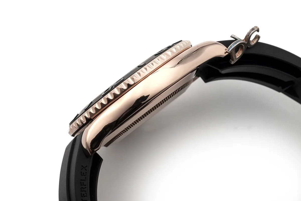 Yacht-Master 116655 oro Everose (Baselworld 2015) con correa Oysterflex - Imagen 7