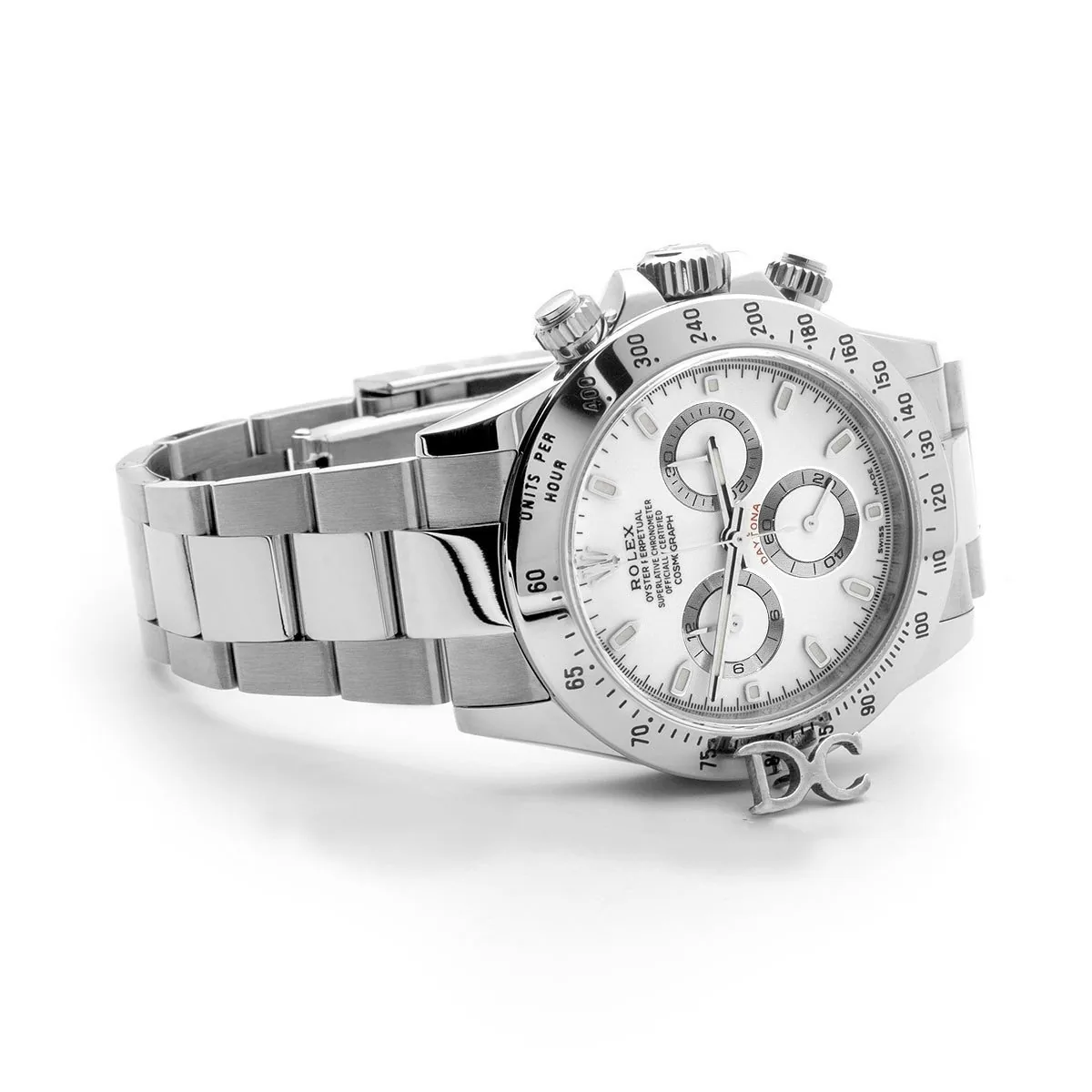 Daytona 116520 esfera blanca en acero - Imagen 2