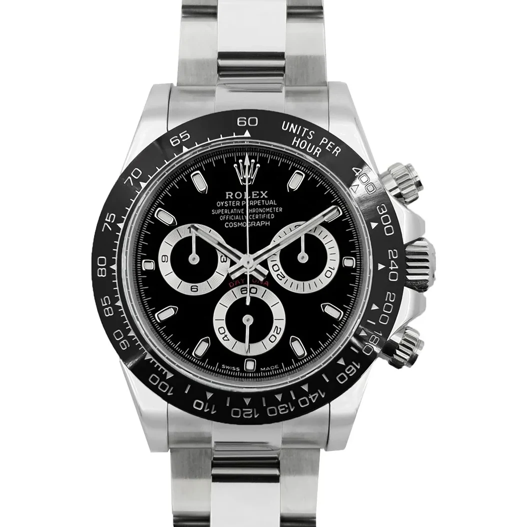 Daytona 116500LN Black Dial in Steel