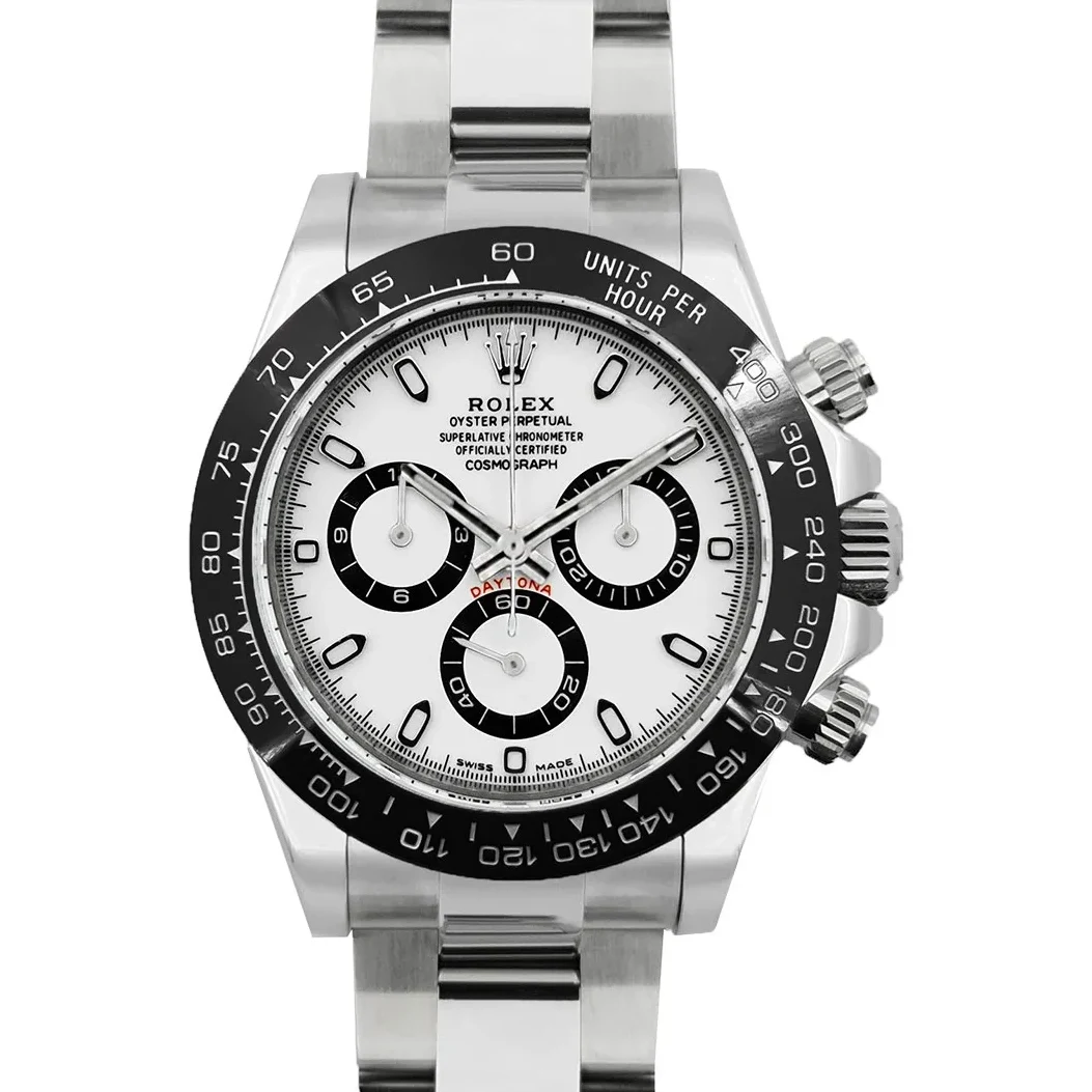 Daytona Panda 126500 APSF White Dial in Steel