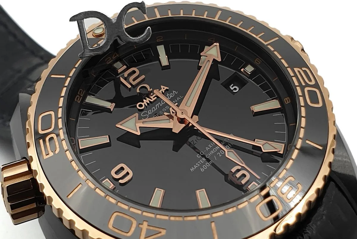 Seamaster Planet Ocean GMT “Deep Black” cerámica y oro - Imagen 4