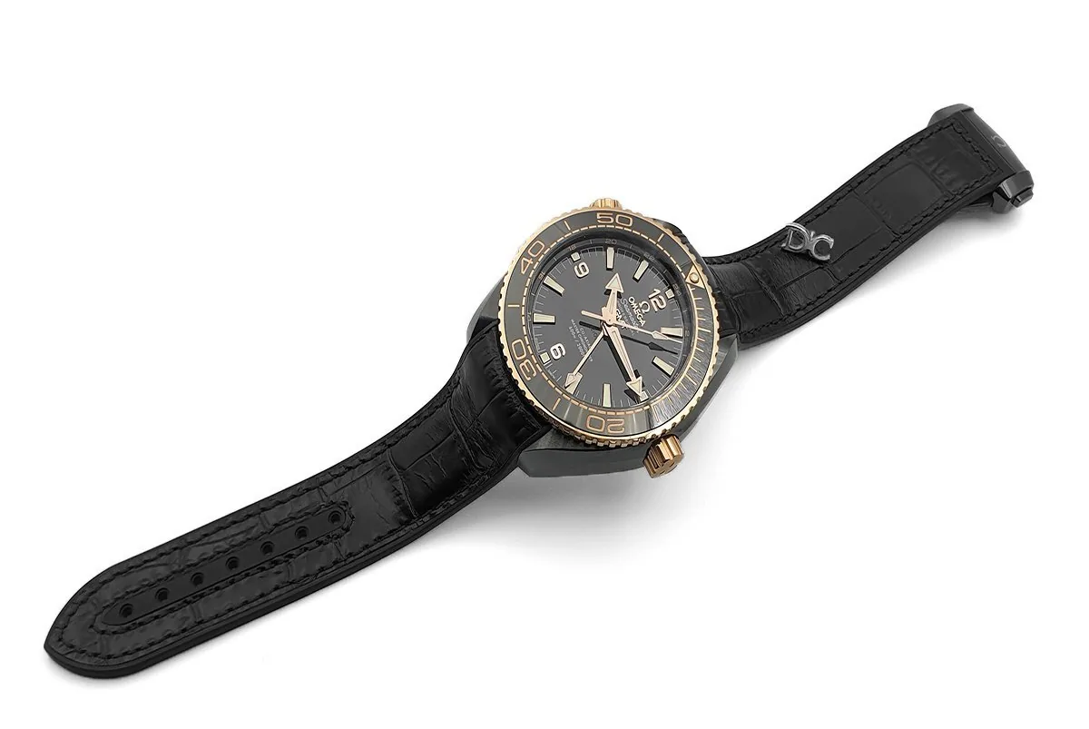 Seamaster Planet Ocean GMT “Deep Black” cerámica y oro - Imagen 2