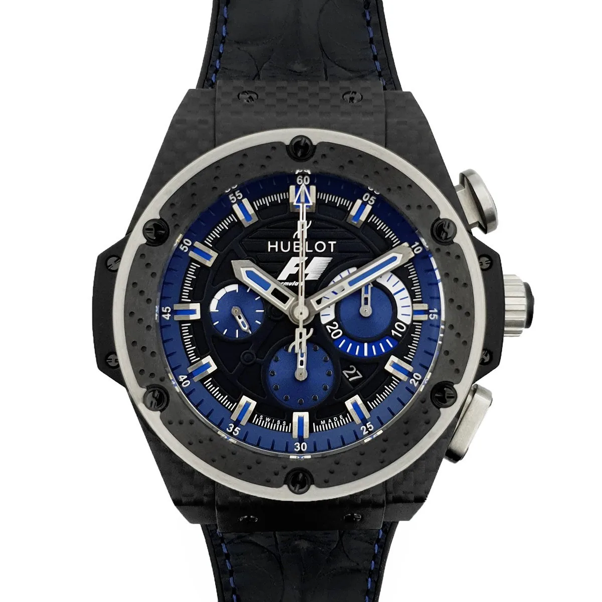 King Power F1 Interlagos cronógrafo esfera negra mate