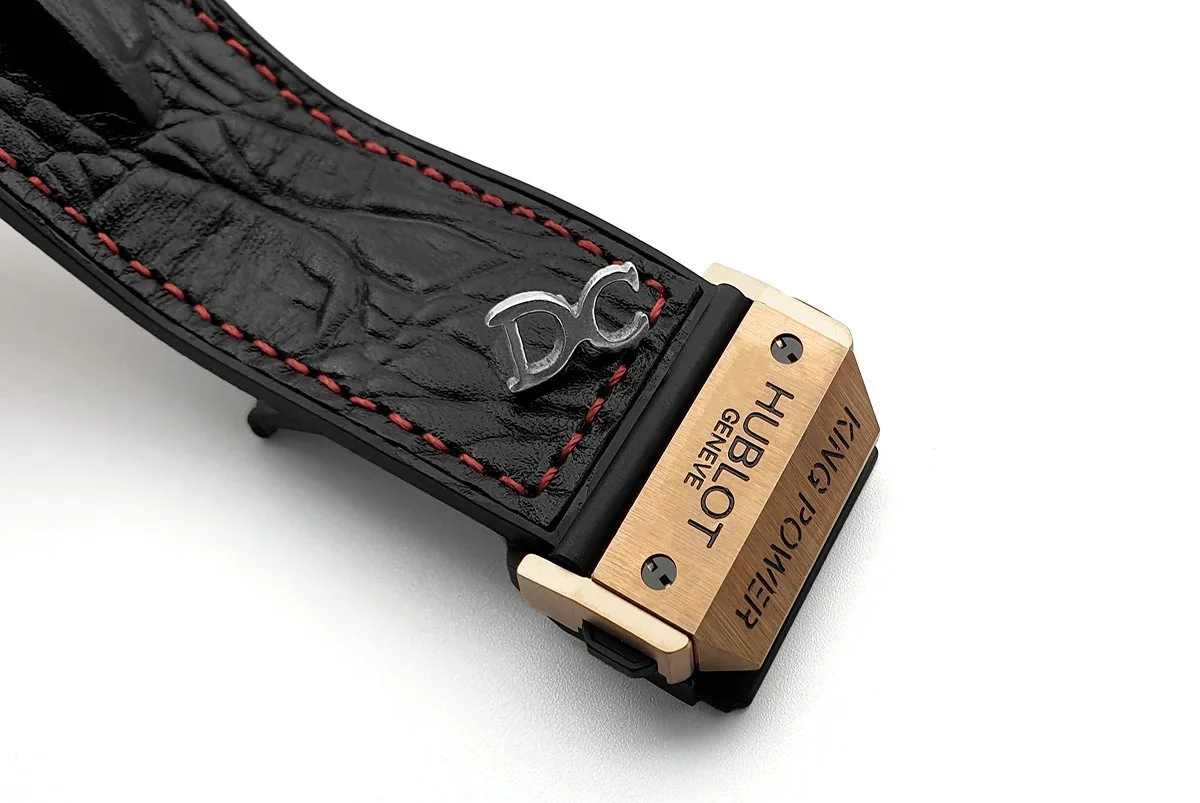 King Power F1 cronografo quadrante grigio in oro rosa - immagine 7