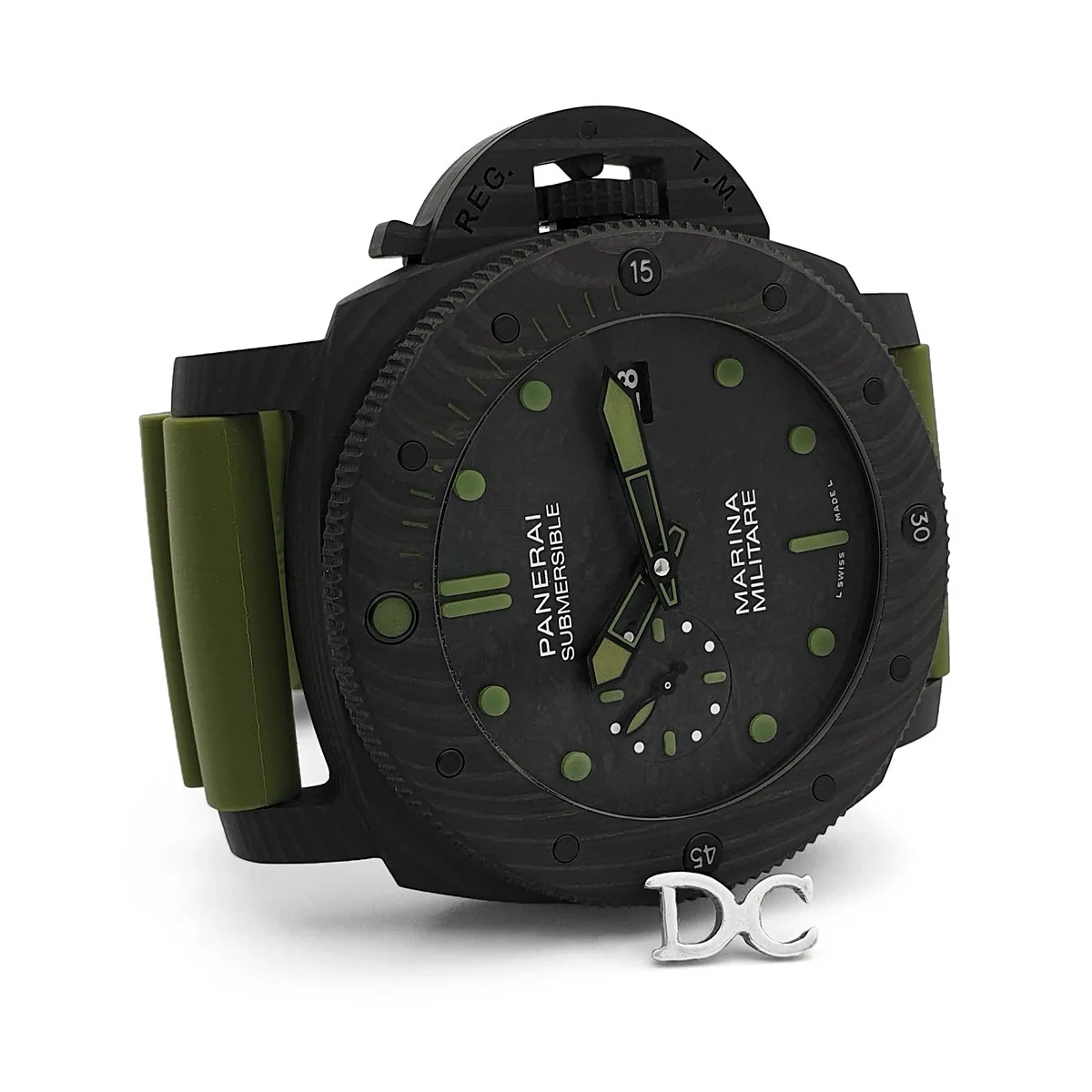 PAM961 Luminor Submersible Marina Militare Carbotech 47mm - Imagen 4