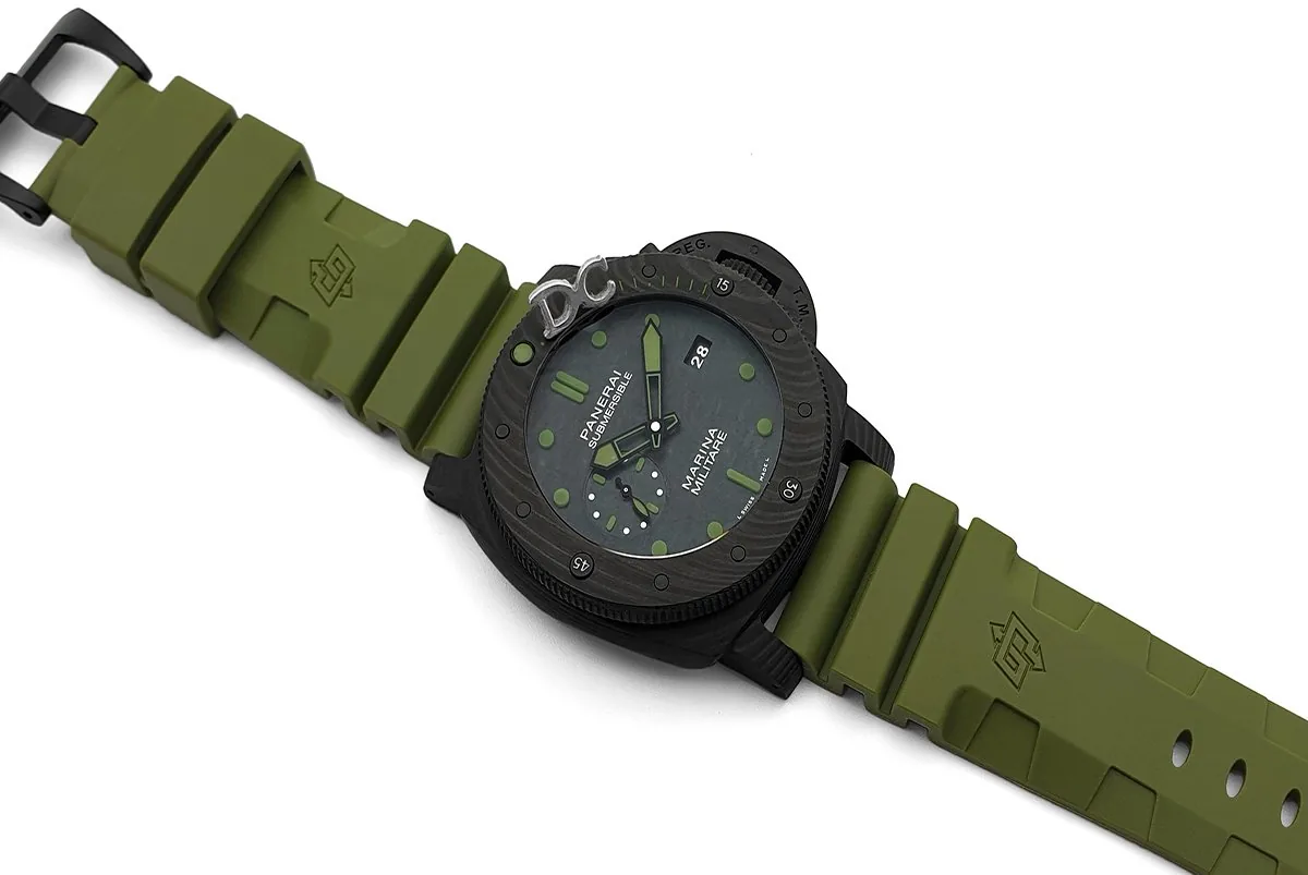 PAM961 Luminor Submersible Marina Militare Carbotech 47mm - Imagen 2