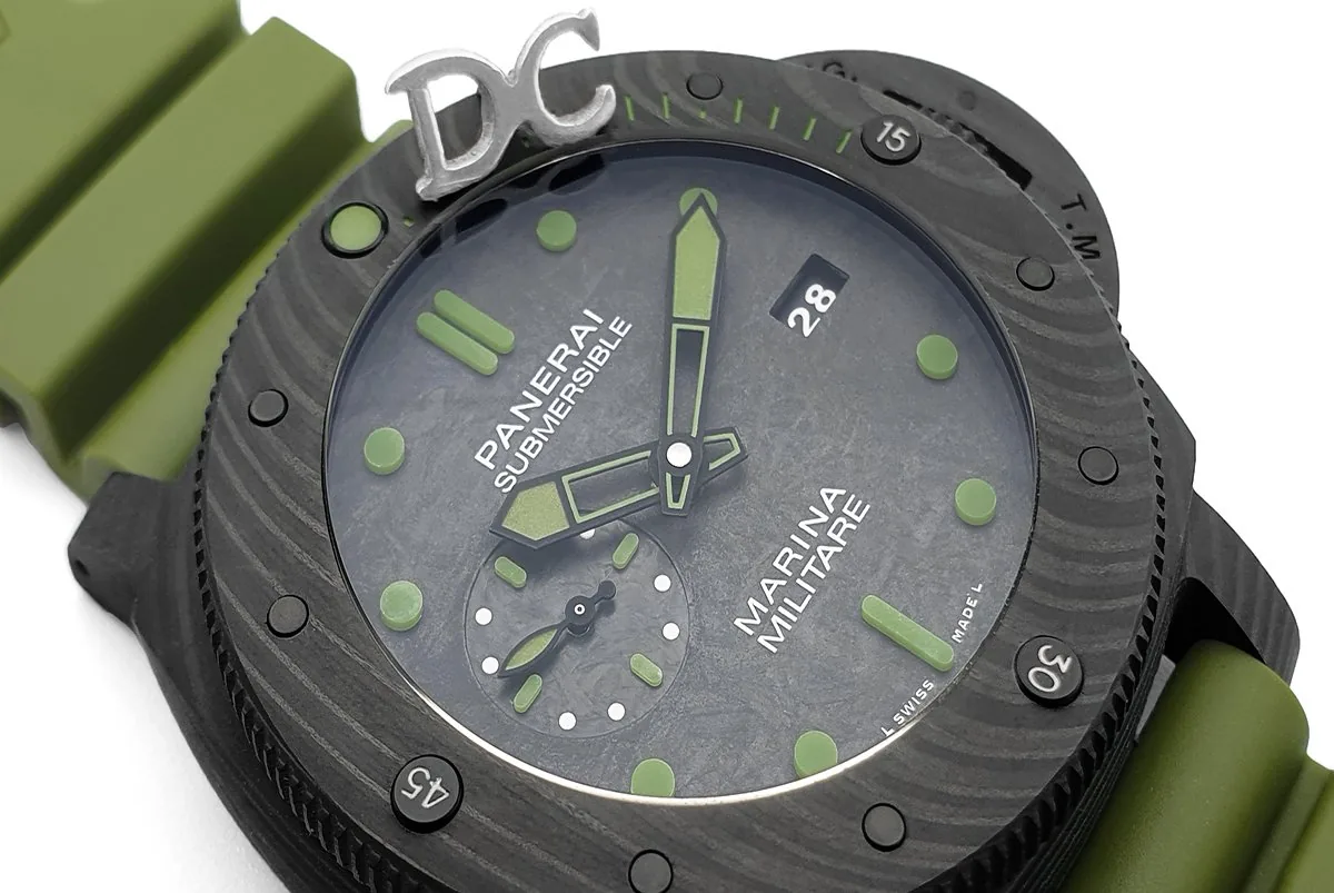 PAM961 Luminor Submersible Marina Militare Carbotech 47mm - Imagen 3