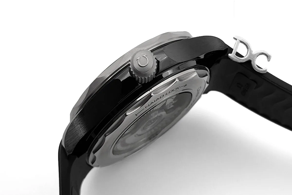 Seamaster Diver 300M Co-Axial Master Chronometer esfera negra 43.5mm con correa de caucho negra - Imagen 11