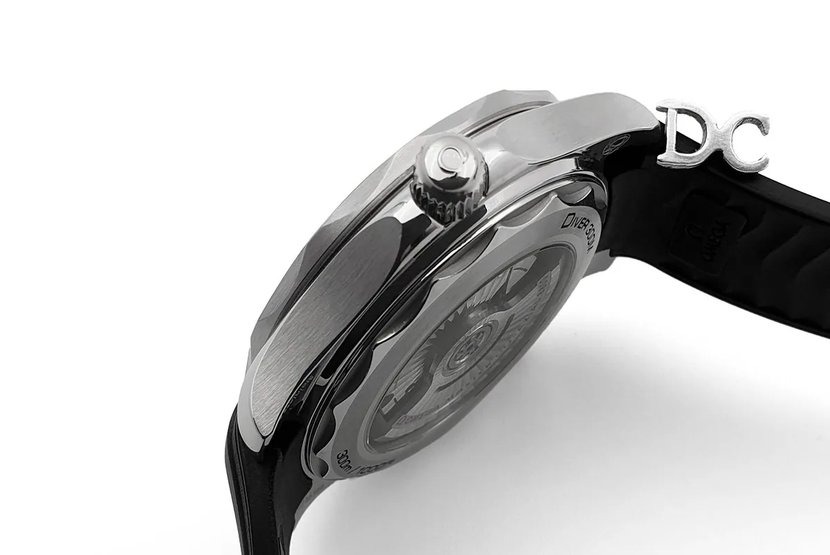 Seamaster Diver 300M Co-Axial Master Chronometer esfera blanca con correa de caucho negra - Imagen 8