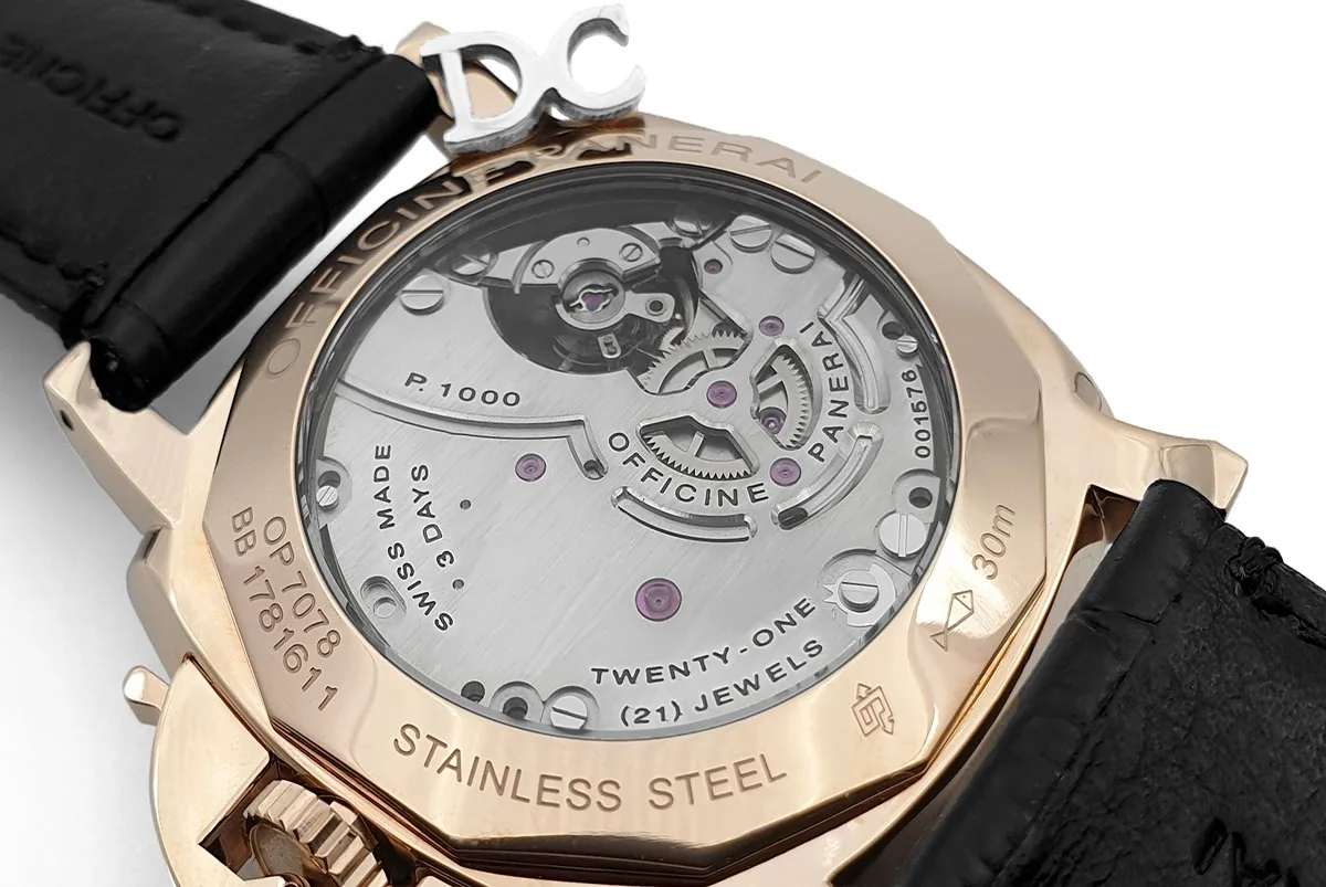 Pam677 Luminor Due Oro Rosso 42mm - Imagen 7