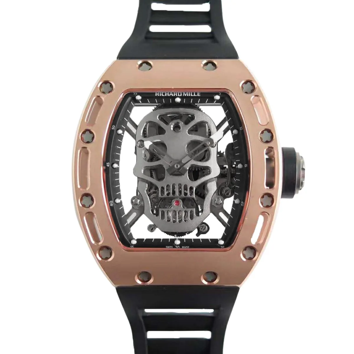 RM 052-01 Tourbillon Skull in Roségold