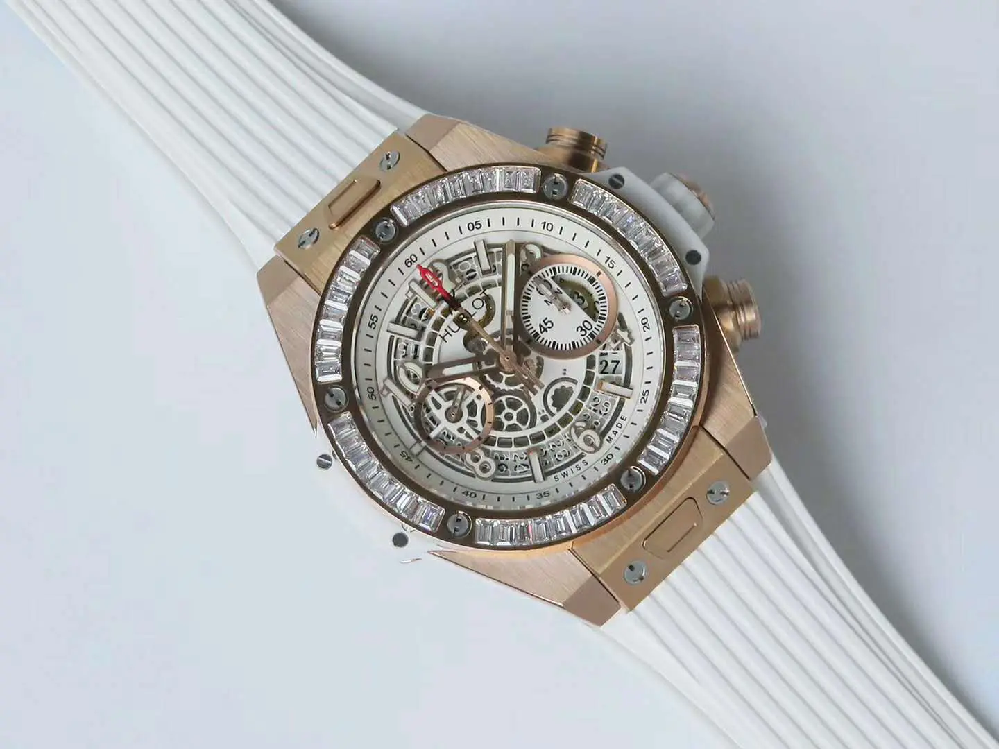 Big Bang Unico oro blanco con diamantes - Imagen 5