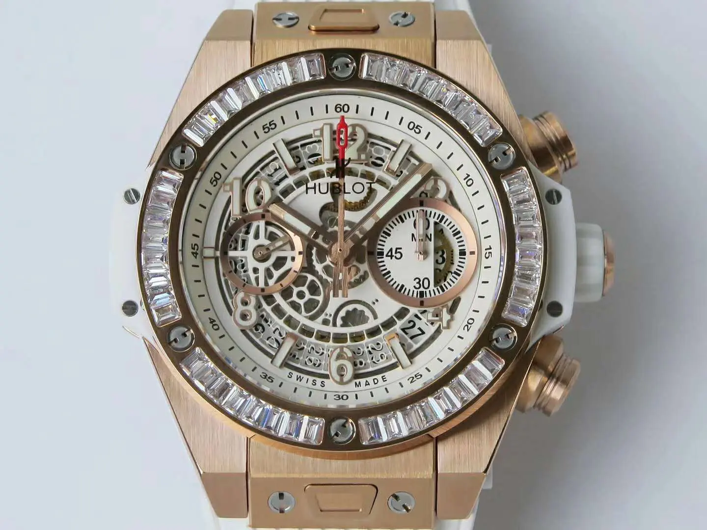Big Bang Unico oro blanco con diamantes - Imagen 2
