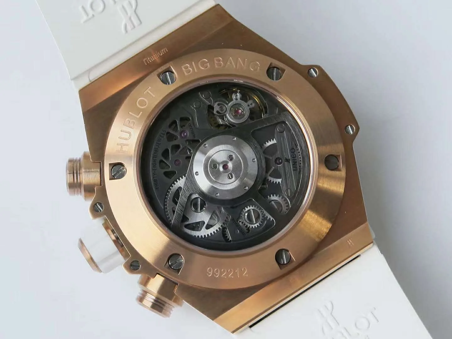 Big Bang Unico oro blanco con diamantes - Imagen 4