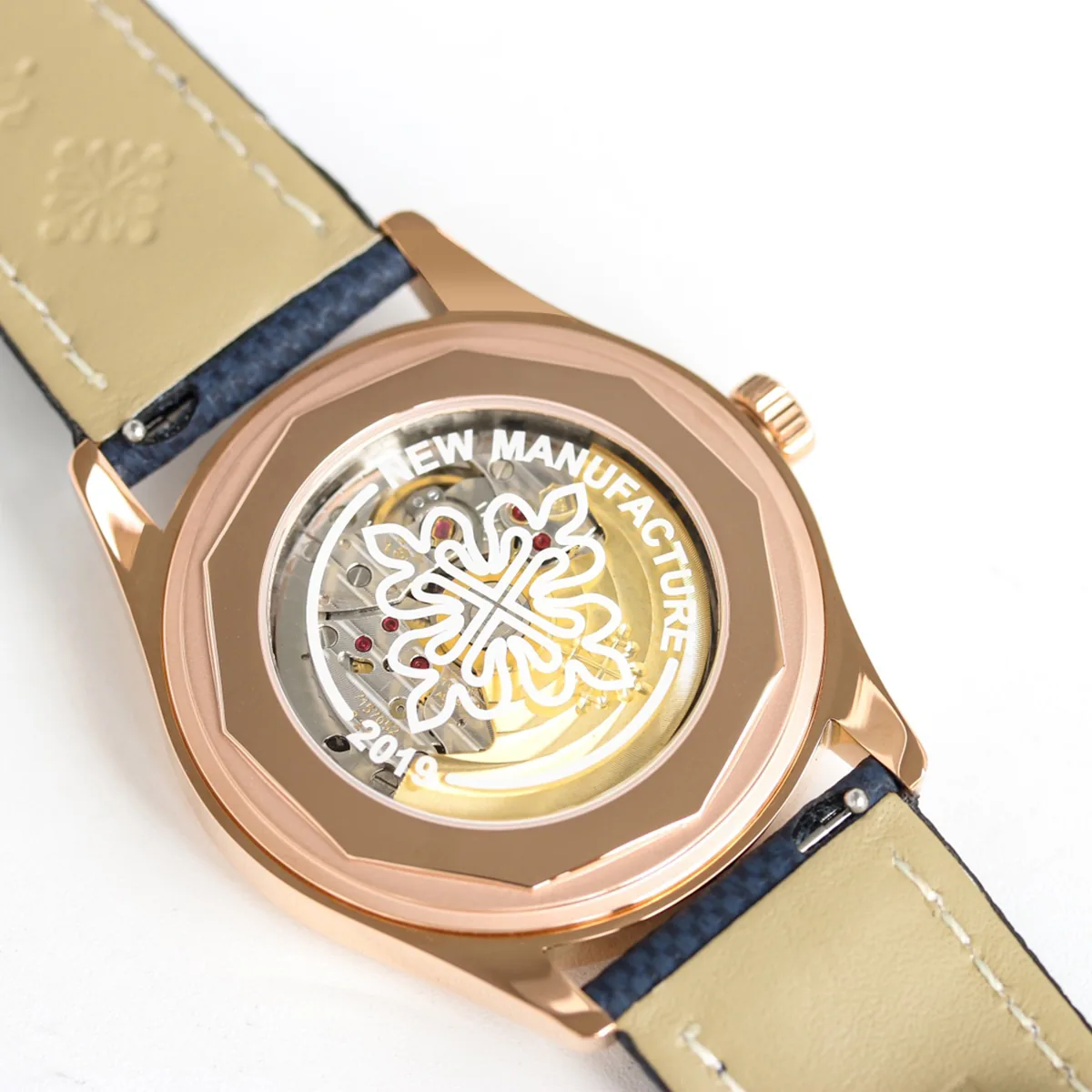 Calatrava 6007 cadran bleu en or rose – Image 6