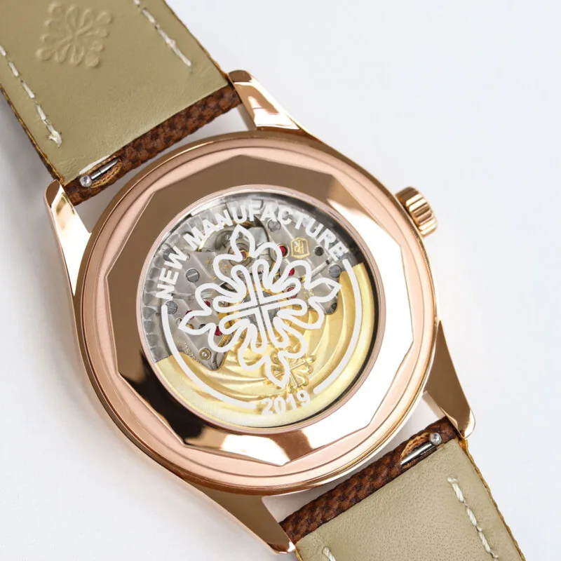 Calatrava 6007 weißes Zifferblatt in Roségold – Bild 6
