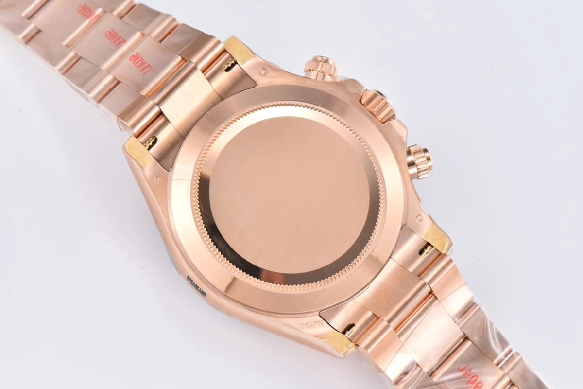Daytona 116505 esfera plateada en oro Everose - Imagen 9