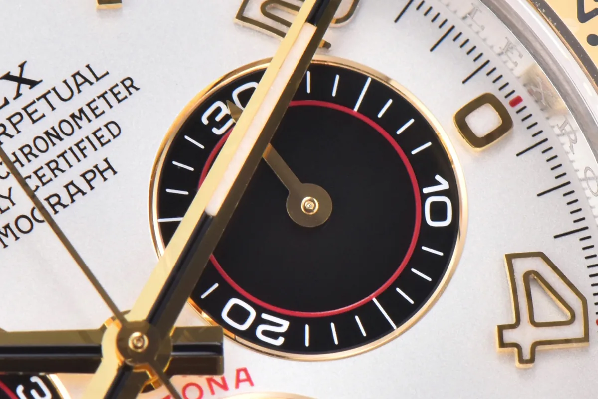 Daytona 116519 quadrante bianco in oro giallo - immagine 4